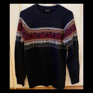 Korean Navy Unisex Sweater